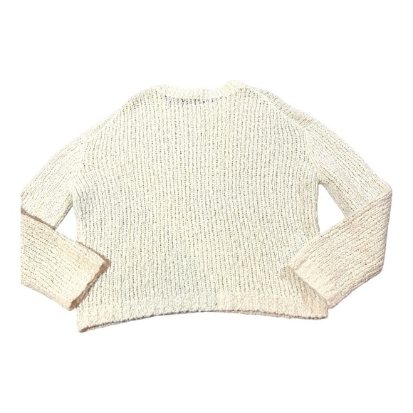 Vince Merino Wool Nubby Knit Sweater in Milk Sz L - Picture 5 of 10